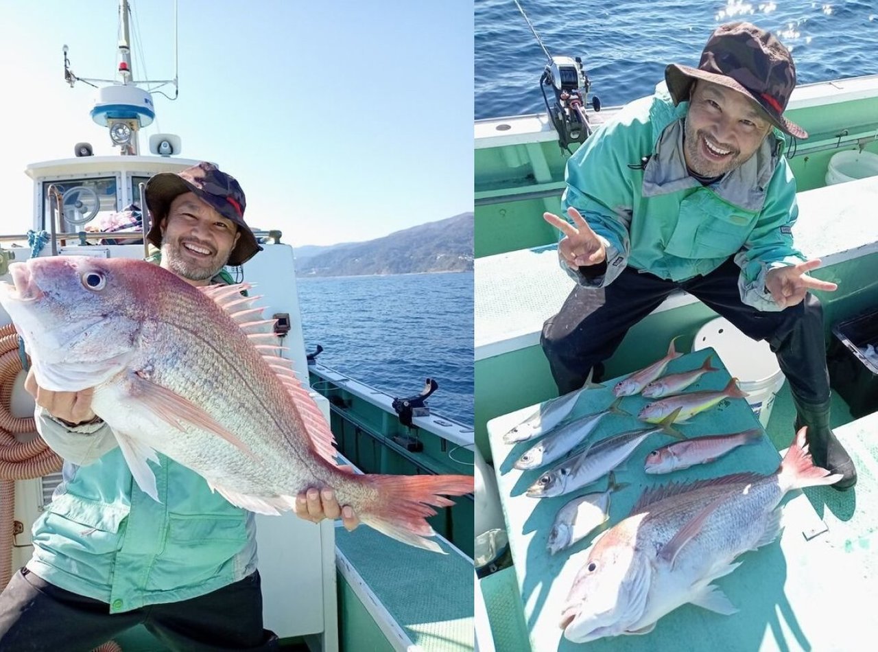 【釣果速報】神奈川県雅裕丸で4.0kgのどデカマダイ上がる！アジやカイワリなど人気魚種も一緒にゲットで釣行のテンションはMAX！