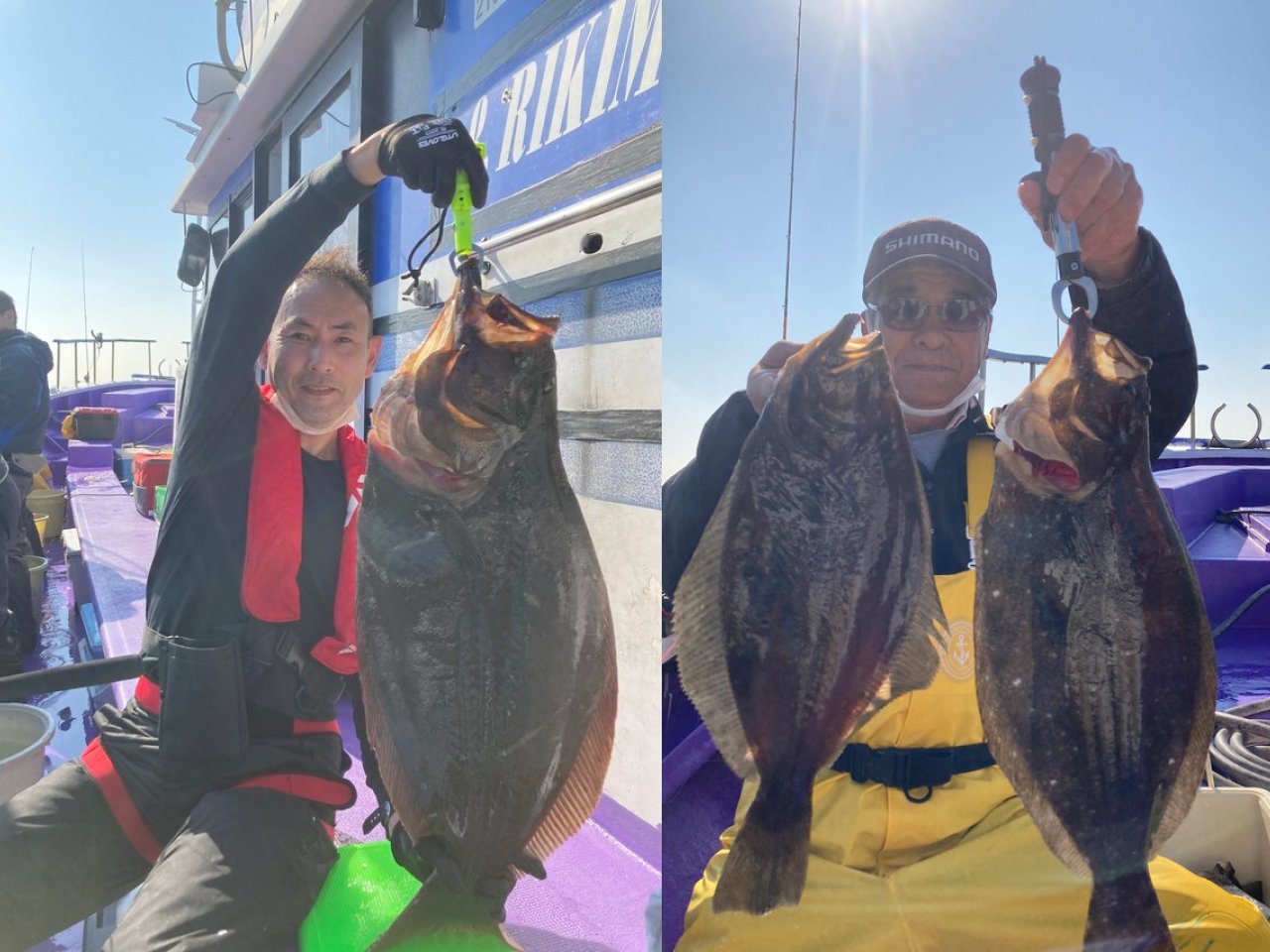 【釣果速報】茨城県利喜丸のヒラメ釣行は3.5kgの座布団を筆頭に大型がじゃんじゃん釣れる!記録を目指している人は迷わず乗船を!