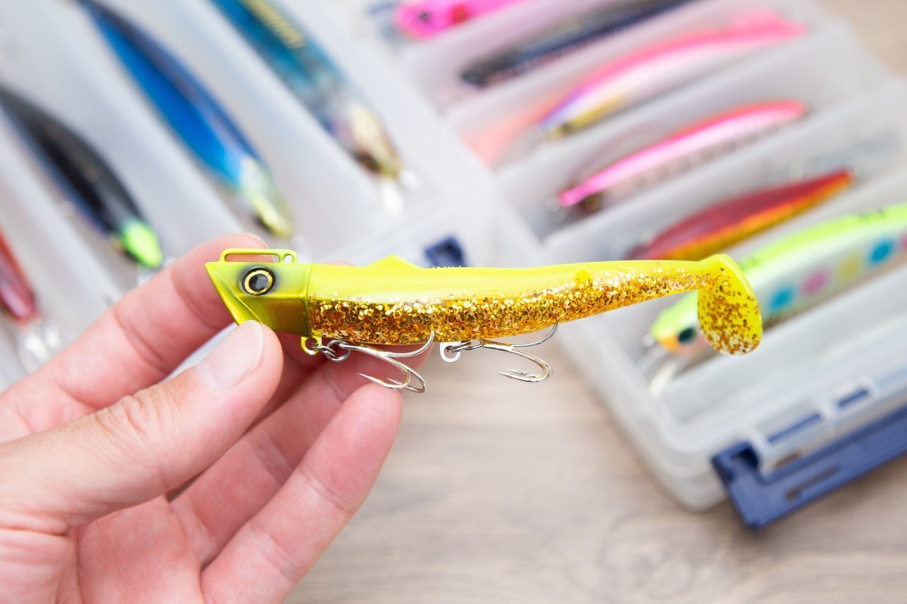 ジグヘッド＋ワームの写真