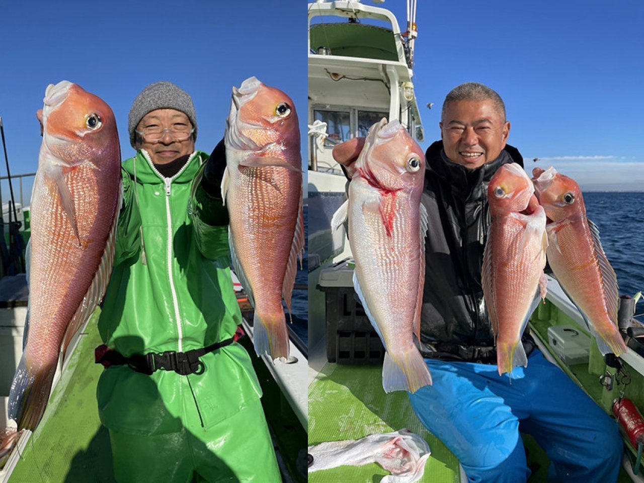【釣果速報】神奈川県たいぞう丸で40cmオーバーのデカアマダイを3匹ゲット！デカい高級魚の迫力にシビれろ！