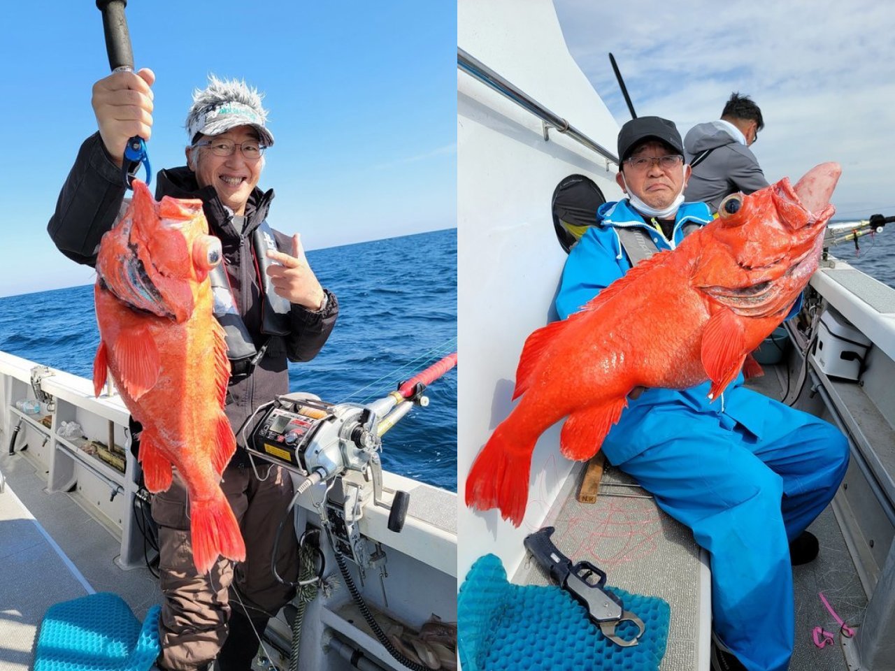 【釣果速報】初日から大盛況!神奈川県一郎丸で最大7.5kgのベニアコウ上がる!初心者さんも深海の至宝ゲットに大興奮!