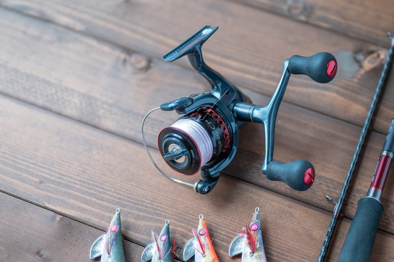 エギングリールの写真