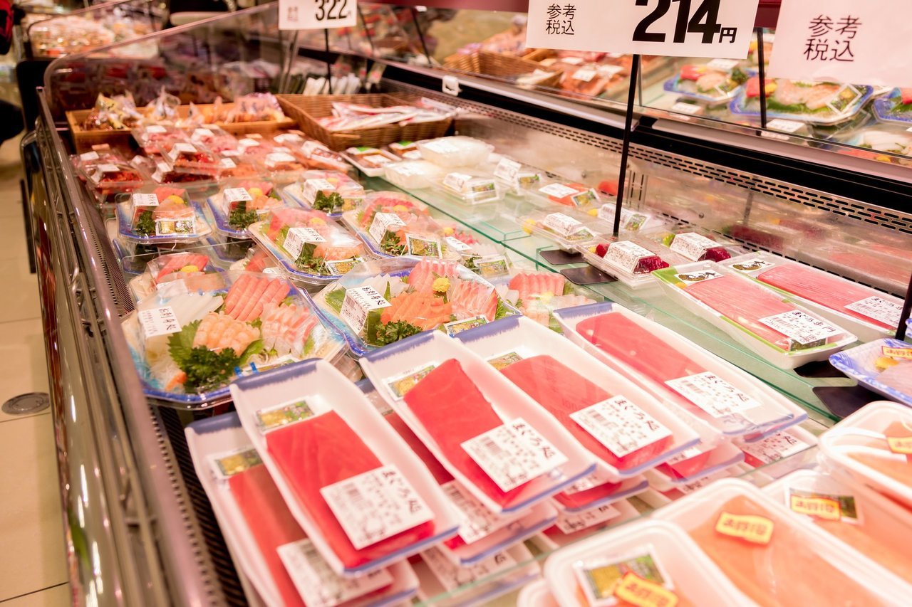 スーパーの写真