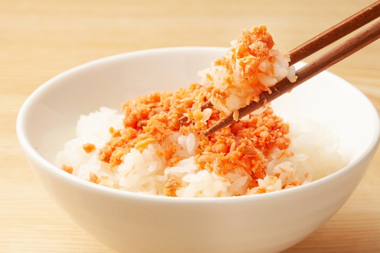 鮭フレークの写真