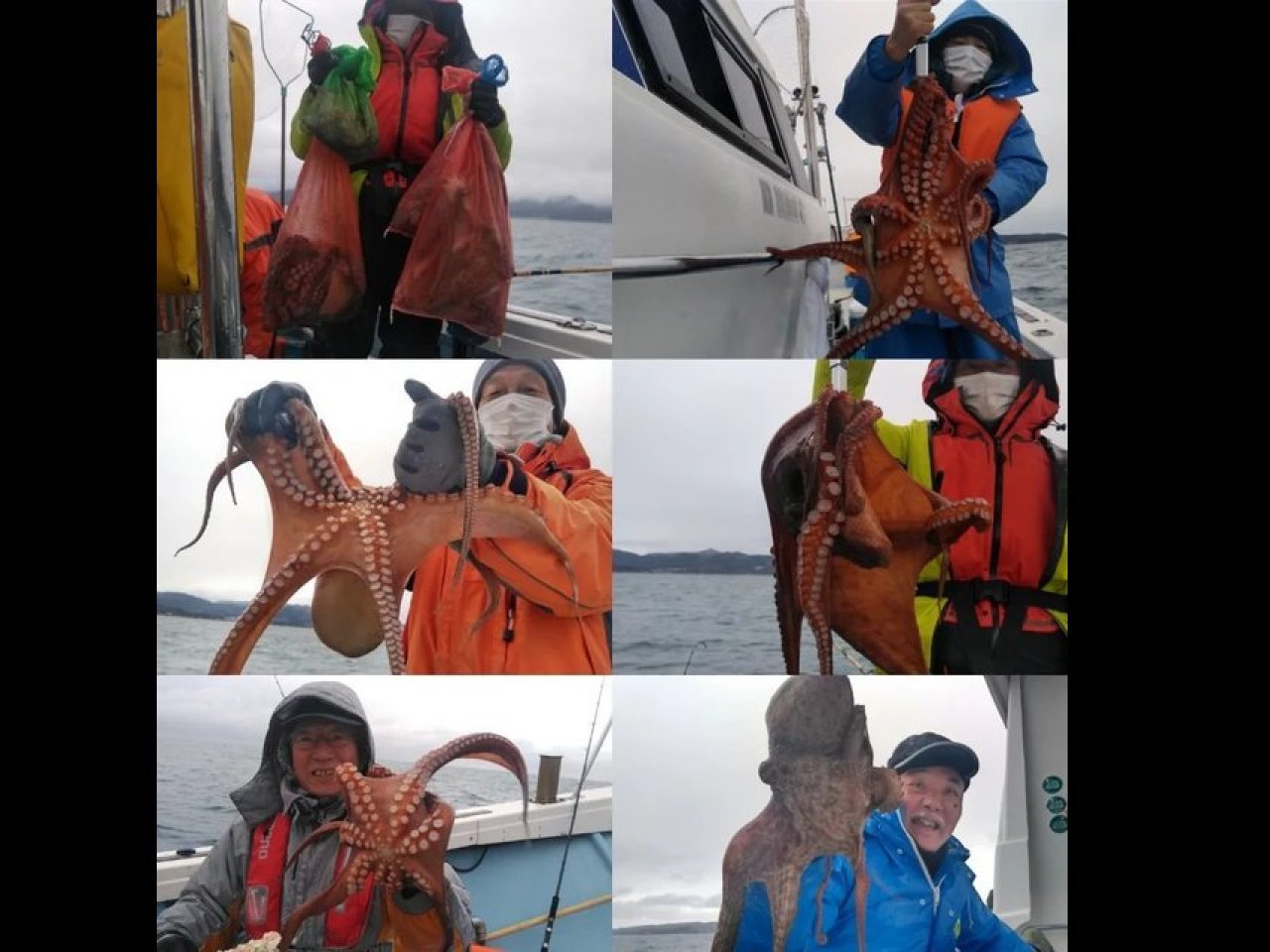 【釣果速報】2～3kg主体の大ダコDAY！4.2kgのモンスターも！宮城県おおとく丸の勢いが止まらない！