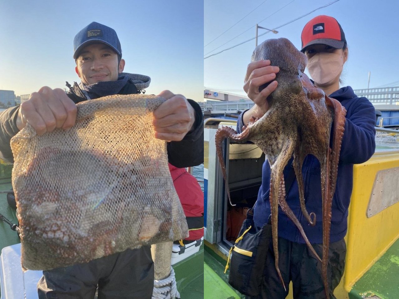 【釣果速報】神奈川県濱生丸でキロ級マダコのラッシュ到来!空前絶後のマダコウェーブに乗っかるなら今!