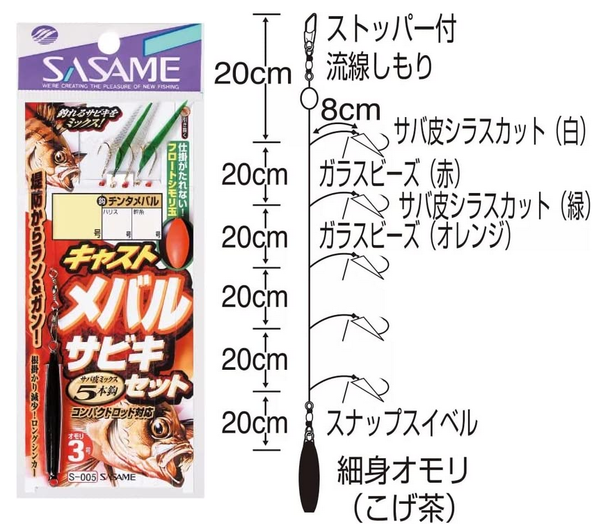 仕掛けのアップ写真