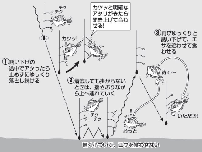 釣り方の図