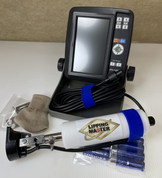 魚探のアップ写真