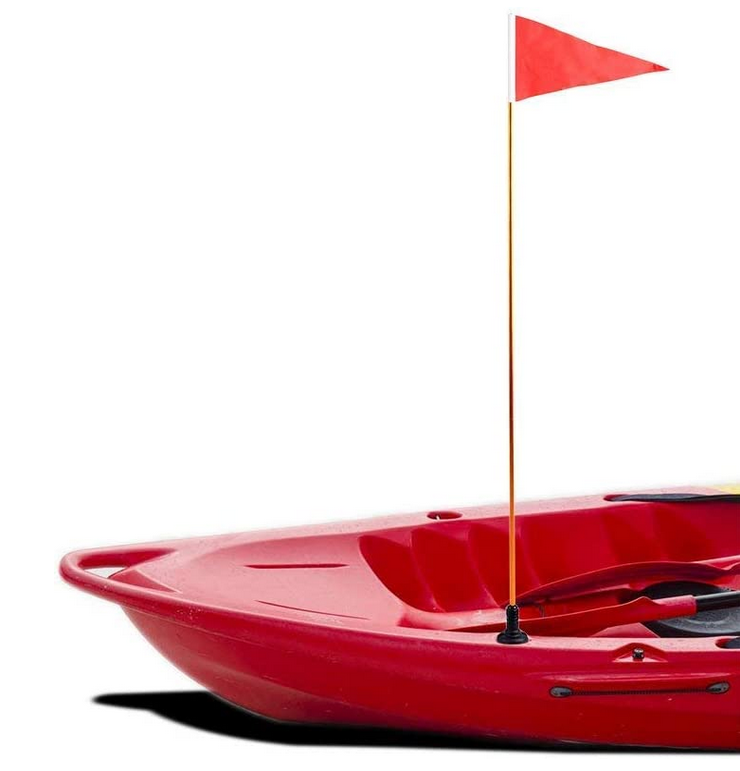 カヤックのアップ写真