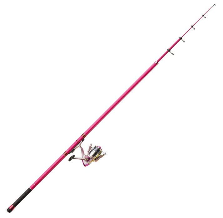 ロッドとリールのアップ写真