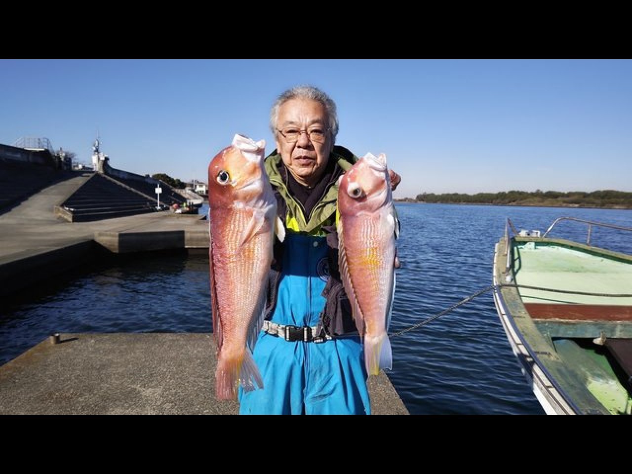 【釣果速報】神奈川県豊漁丸で49cmの超ビッグアマダイ確保！ゲストも豪華で幸先の良い釣り初めに！
