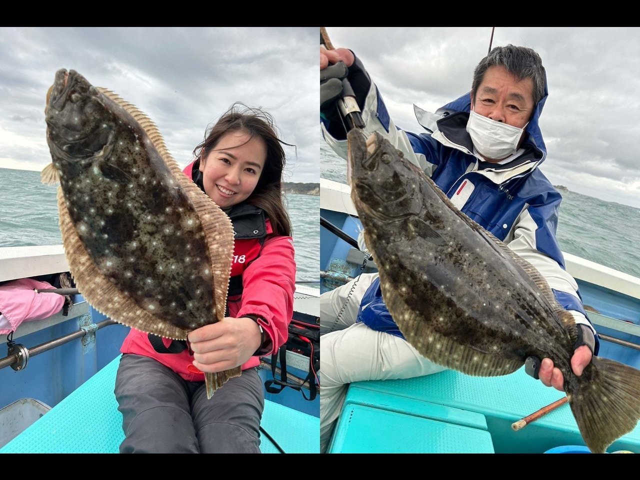 【釣果速報】千葉県松栄丸で最大3.5kgの大迫力ヒラメ獲れる！憧れの巨大根魚に出会う船の旅に出ませんか？