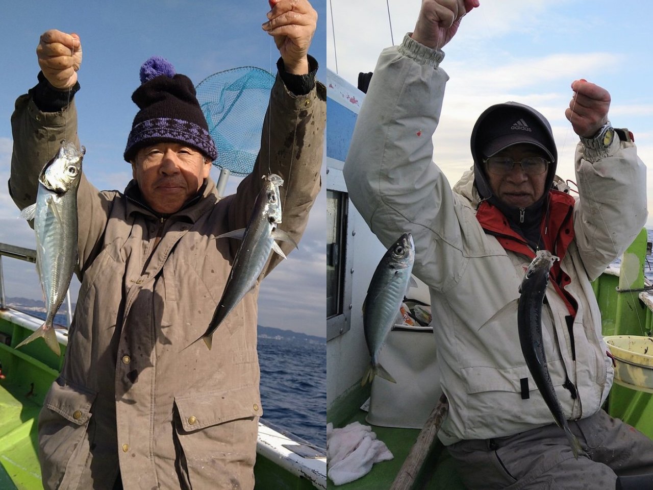 【釣果速報】神奈川県愛正丸で良型アジのアタリ続く！40cmの尺アジも！家族や友達との釣りにもおすすめのターゲットです！