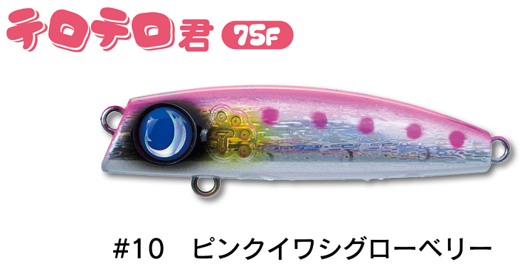 シャローレンジのシーバスをテロテロ君75Fで釣り上げたい