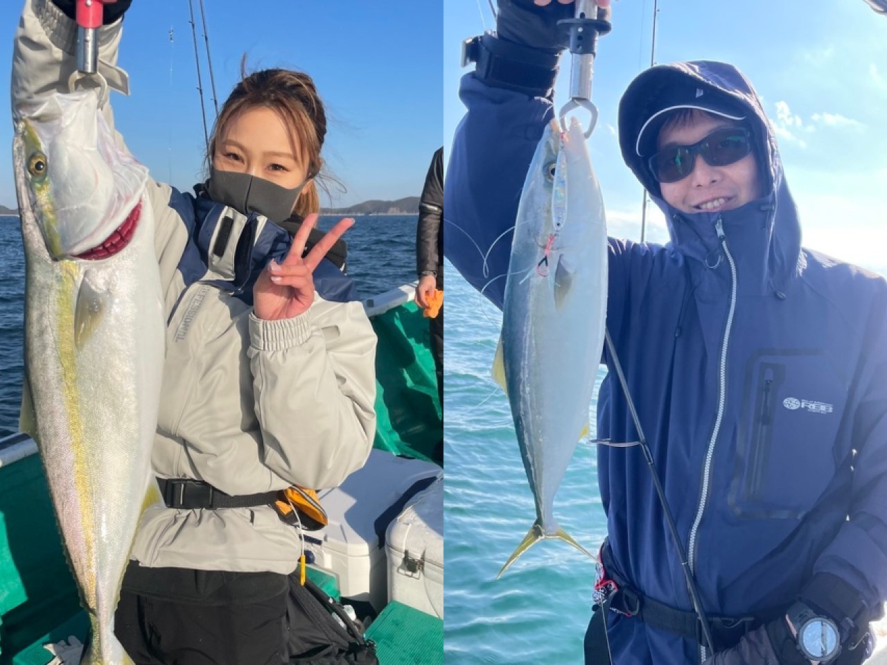 【釣果速報】和歌山県海虎でハマチがテンポ良く上がる!竿頭はなんと船釣り初挑戦の釣りガール!爆釣したい方は予約を急げ!