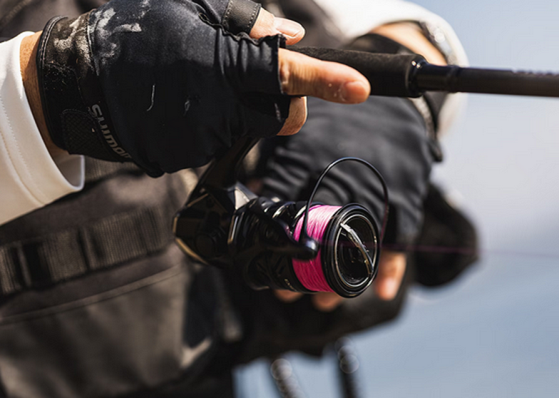 リールのアップ写真