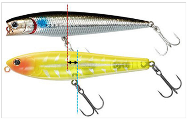 ルアーのアップ写真