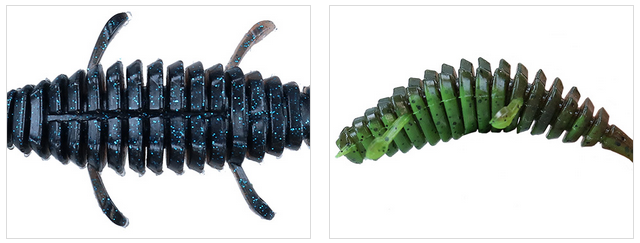 ワームのアップ写真