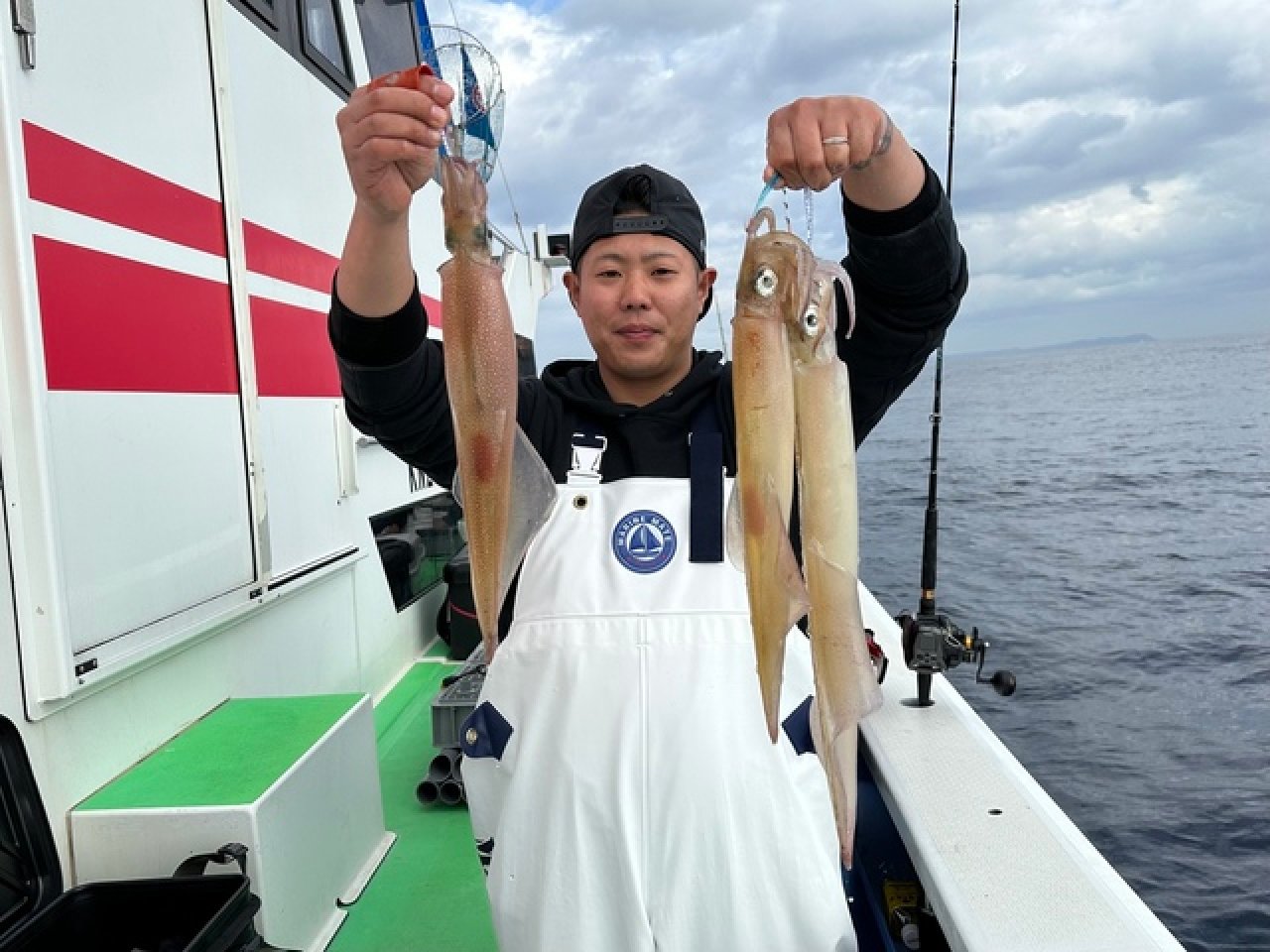 【釣果速報】神奈川県大松丸でMAX45cmの胴長ヤリイカ確保！ビッグサイズの高級イカを今こそ狙いに行こう！