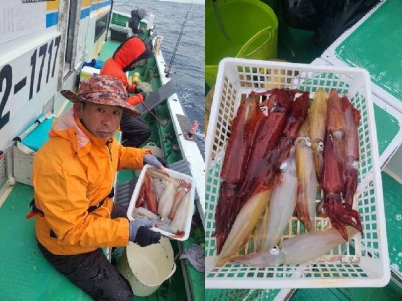 【釣果速報】神奈川県瀬戸丸で高級ヤリイカ絶好釣！トップは18匹！冬の絶品ヤリイカを自分の手で釣り上げてみませんか？