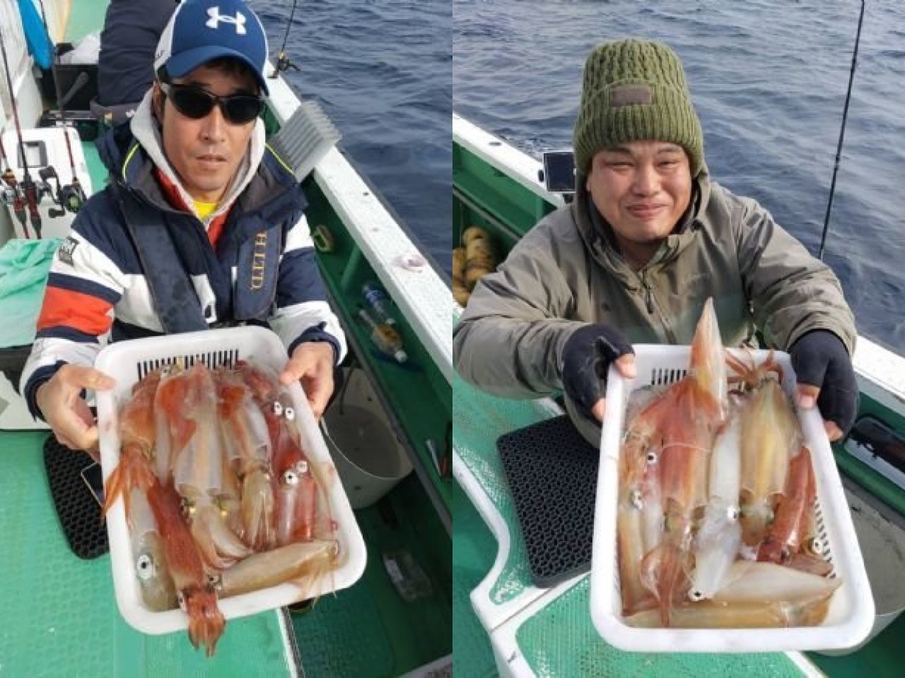 【釣果速報】神奈川県瀬戸丸でマルイカ釣行が好調！竿頭は27匹ゲット！冬の絶品マルイカを自分の手で釣り上げてみませんか？