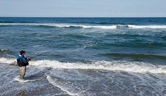 釣り人のアップ写真