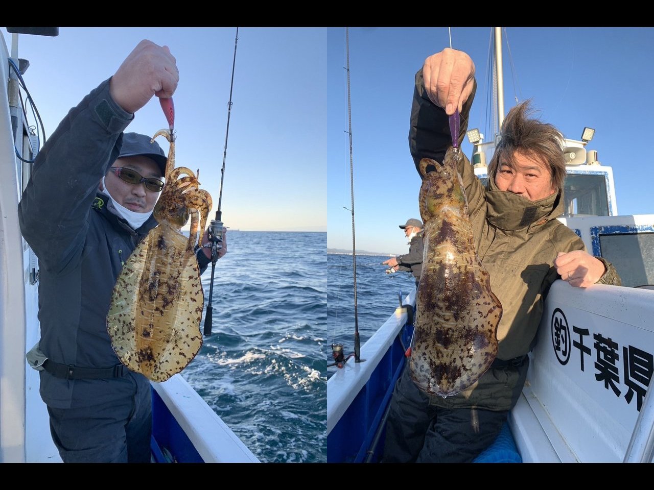 【釣果速報】千葉県赤沼丸で0.9kgの良型アオリイカをキャッチ！冬の絶品アオリイカを自分の手で釣り上げてみませんか？