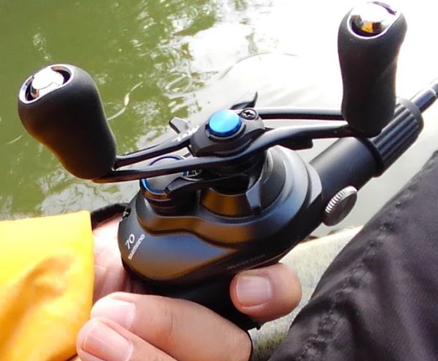 リールのアップ写真