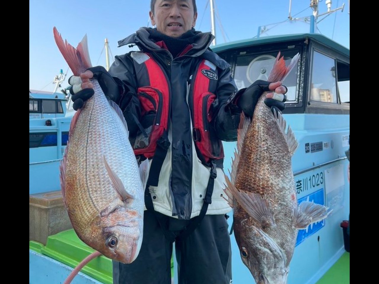 【釣果速報】神奈川県野毛屋釣船店で最大4.1kgのモンスターマダイGET！次に記録を更新するのはあなただ！