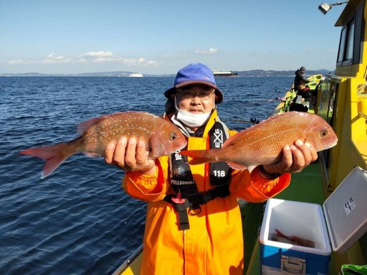 【釣果速報】神奈川県鴨下丸kawanaでマダイザクザク!サイズも最大2.5kgと良好!数もサイズも狙うなら即予約を!