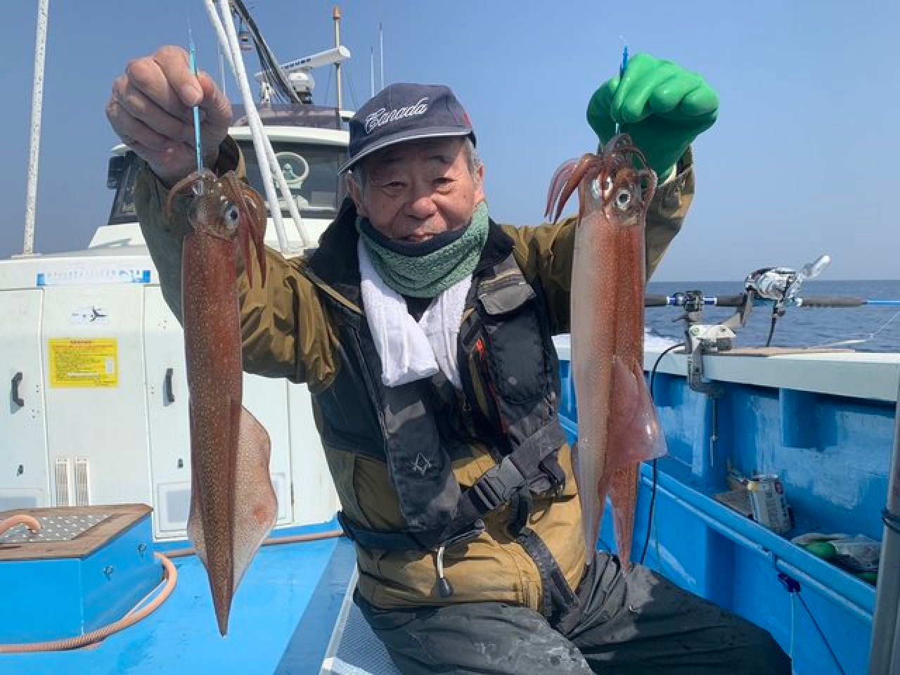【釣果速報】茨城県清栄丸でMAX50cmの胴長ヤリイカ確保！ビッグサイズの高級イカを今こそ狙いに行こう！