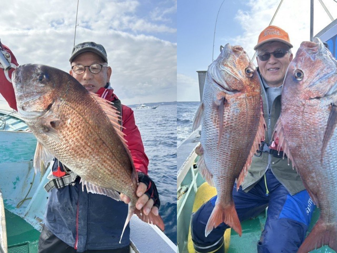【釣果速報】千葉県長福丸でマダイ・マハタ・カサゴと人気魚種続々ゲット！いろいろな魚との出会いを楽しみたい人は即予約を！