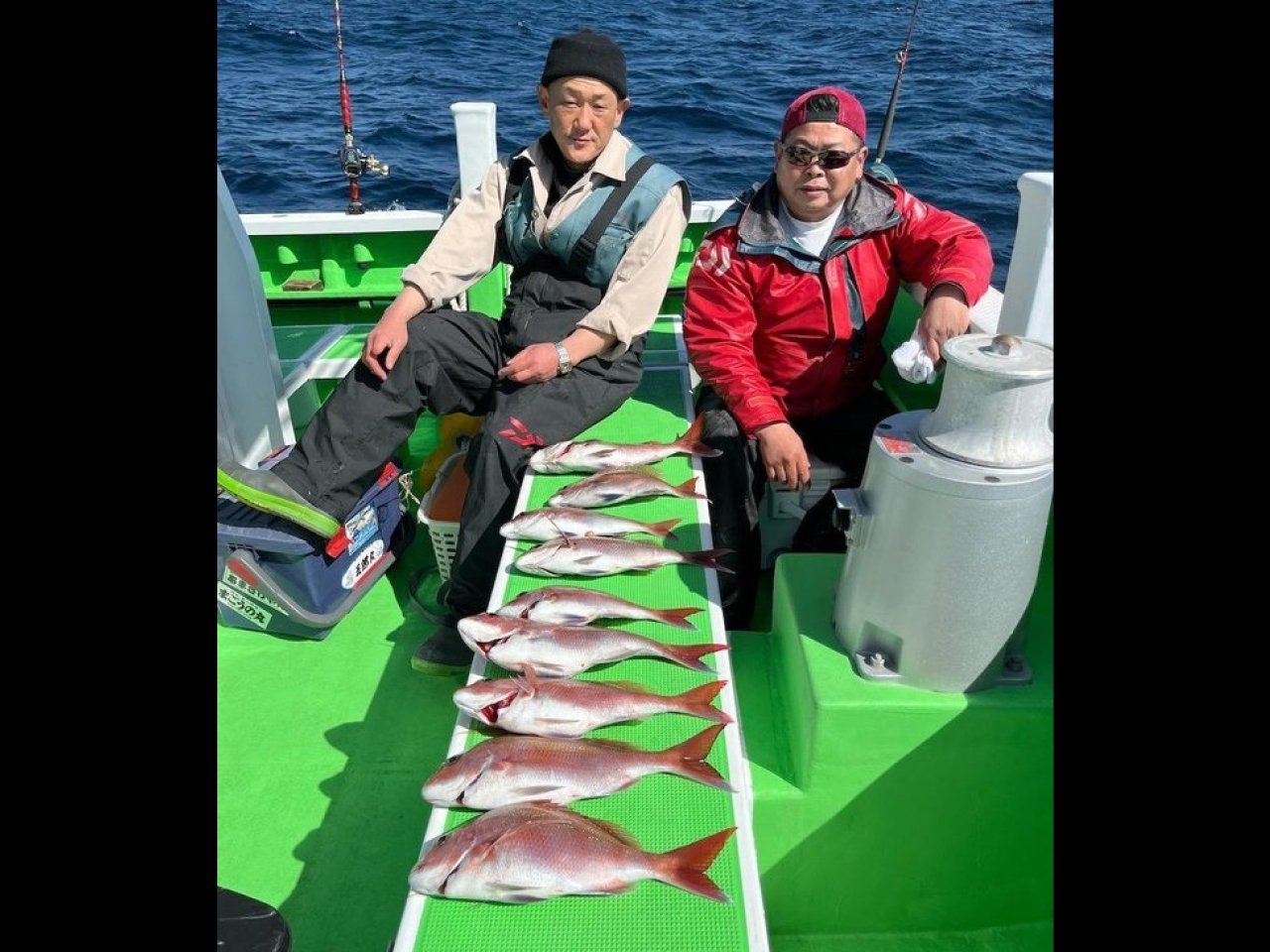 【釣果速報】神奈川県あまさけや丸で3kgの大型マダイをGET！今こそ大鯛が釣れるチャンス！さあ、ビッグドリームを掴みに行こう！