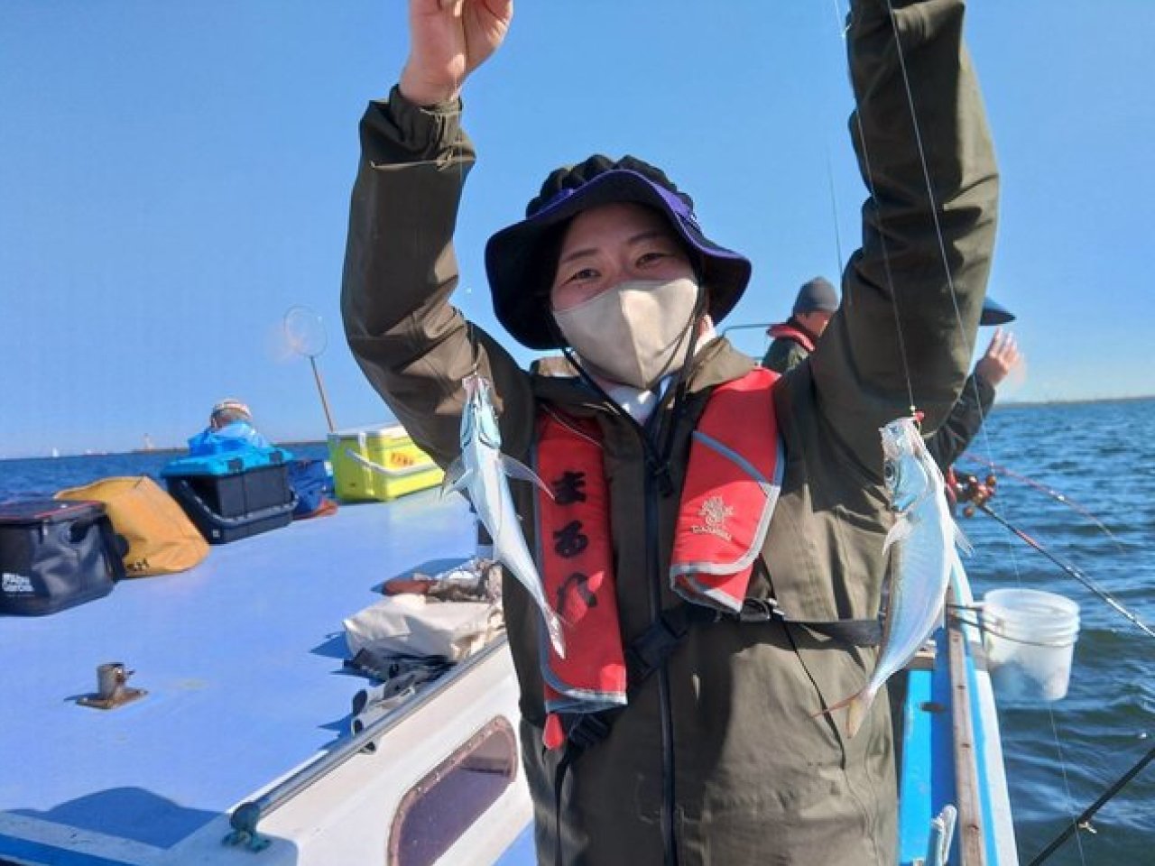【釣果速報】東京都船宿まる八で良型アジのアタリ続く！30cmの尺アジも！家族や友達との釣りにもおすすめのターゲットです！