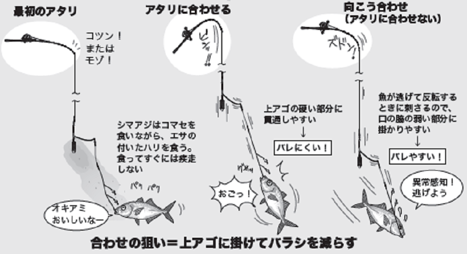 釣り方の図