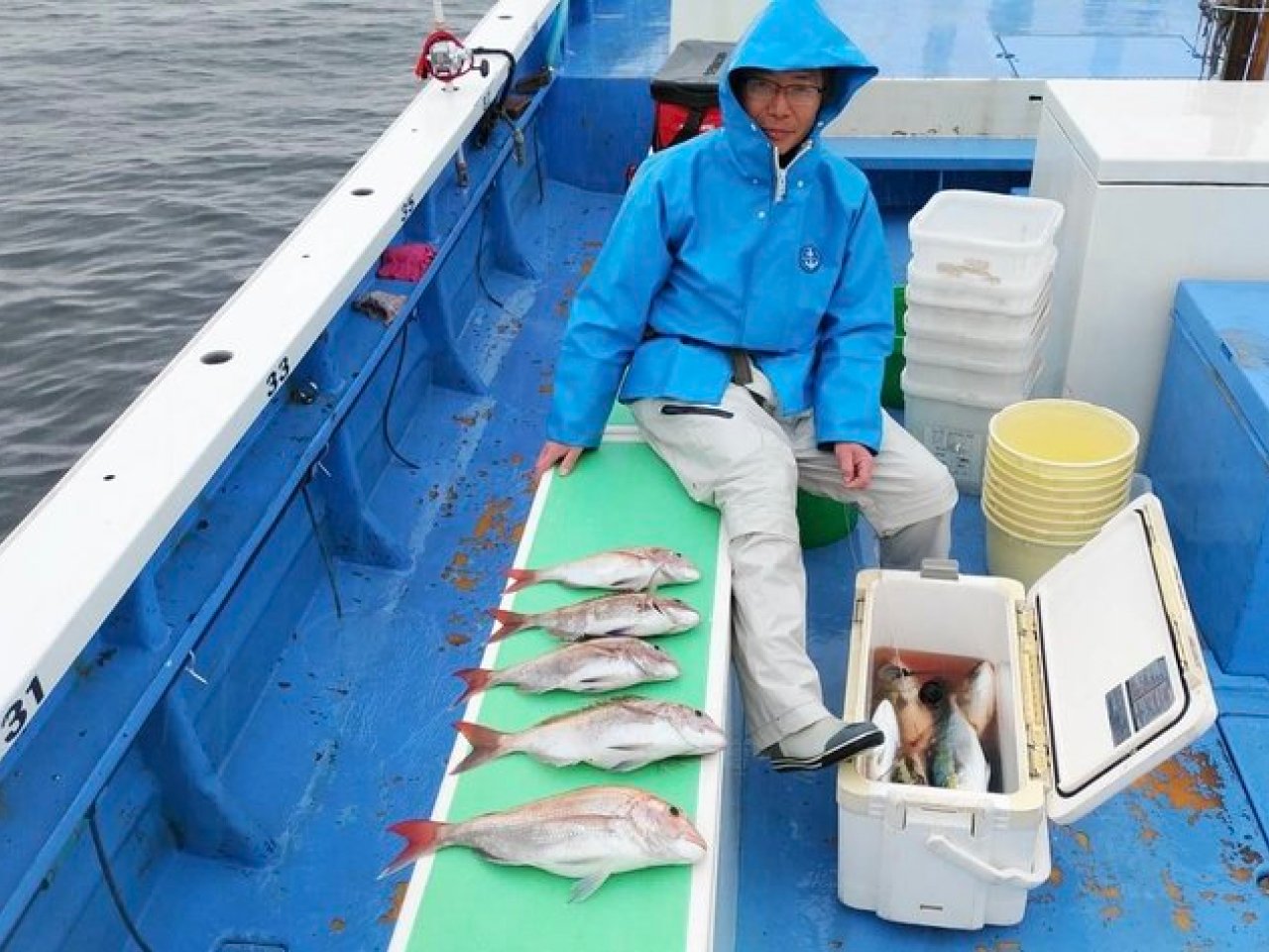 【釣果速報】でか～～～～い！神奈川県大松丸で3.7kgのマダイキャッチ！自己最高記録の大鯛を狙うなら神奈川県大松丸に乗船しよう！
