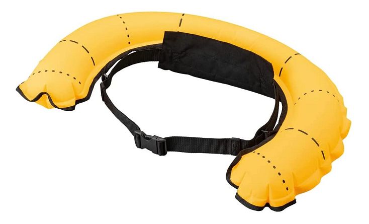 ライフジャケットのアップ写真