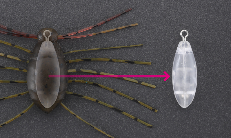 ルアーのアップ写真