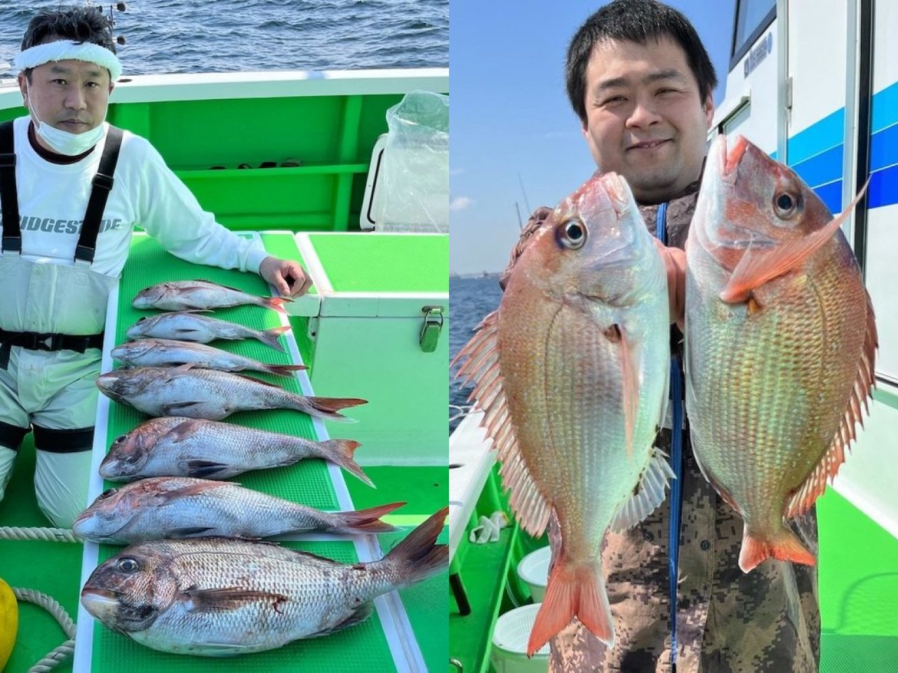 【釣果速報】神奈川県あまさけや丸で食べ頃サイズの良型2.5kgマダイ上がる！多彩なゲストも見え釣行は大充実！