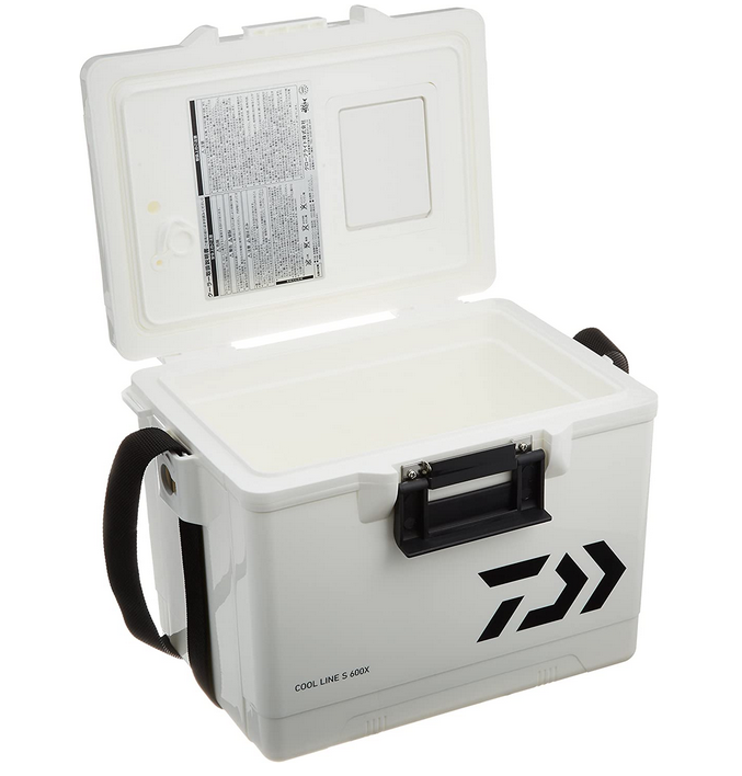 クーラーボックスのアップ写真