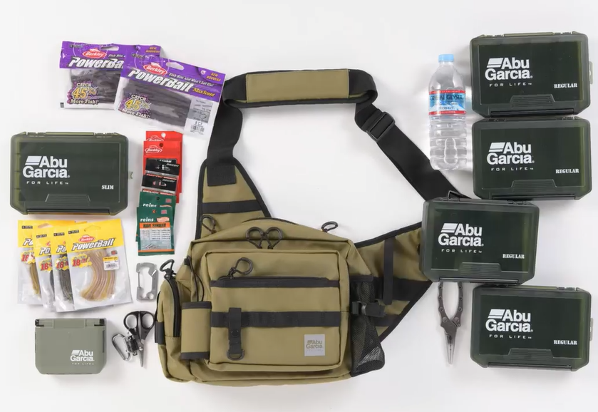 タックルバッグのアップ写真