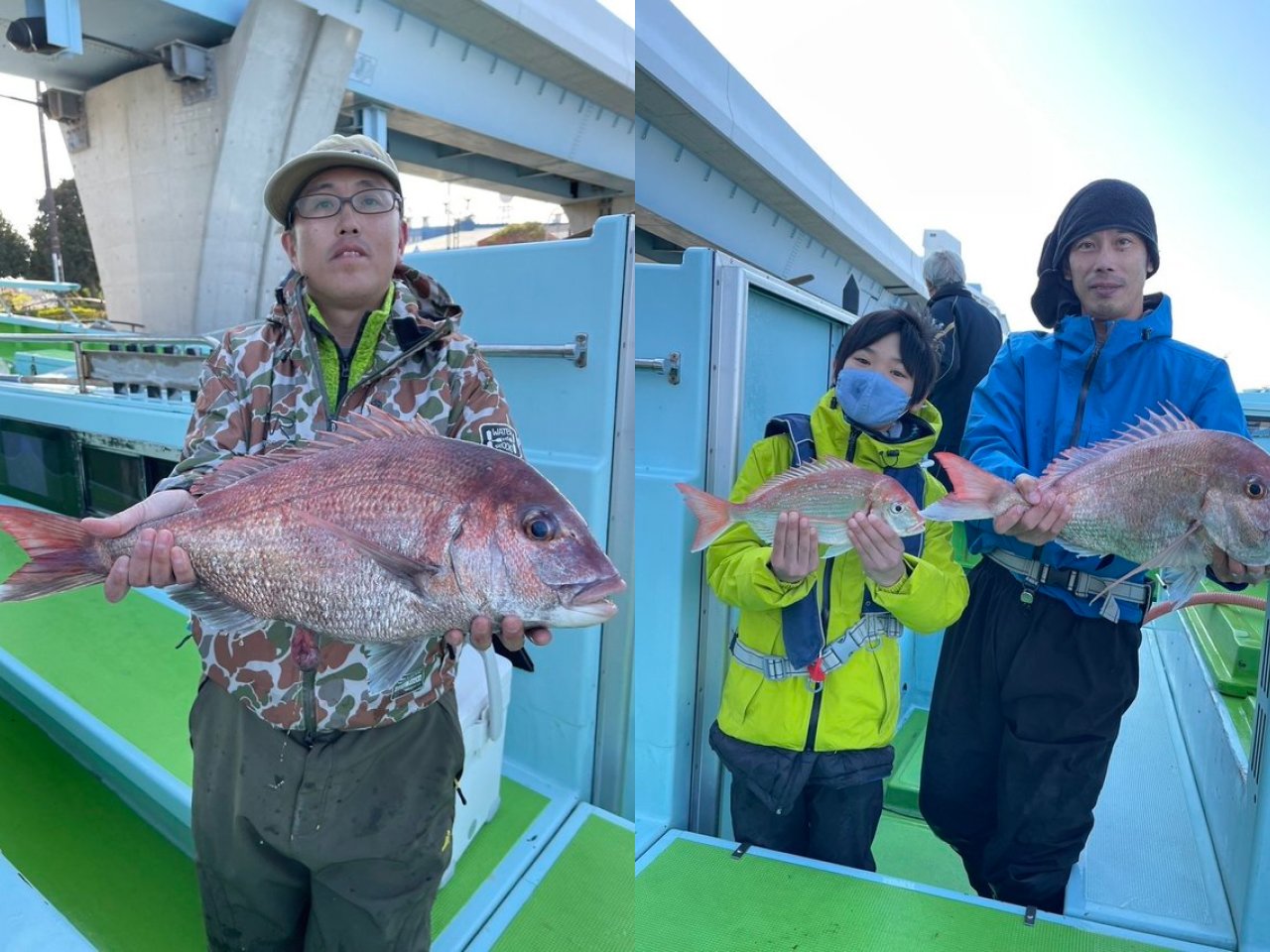 【釣果速報】神奈川県野毛屋釣船店で3.7kgの良型マダイ出た！次にビッグワンを手にするのはあなたかも？！