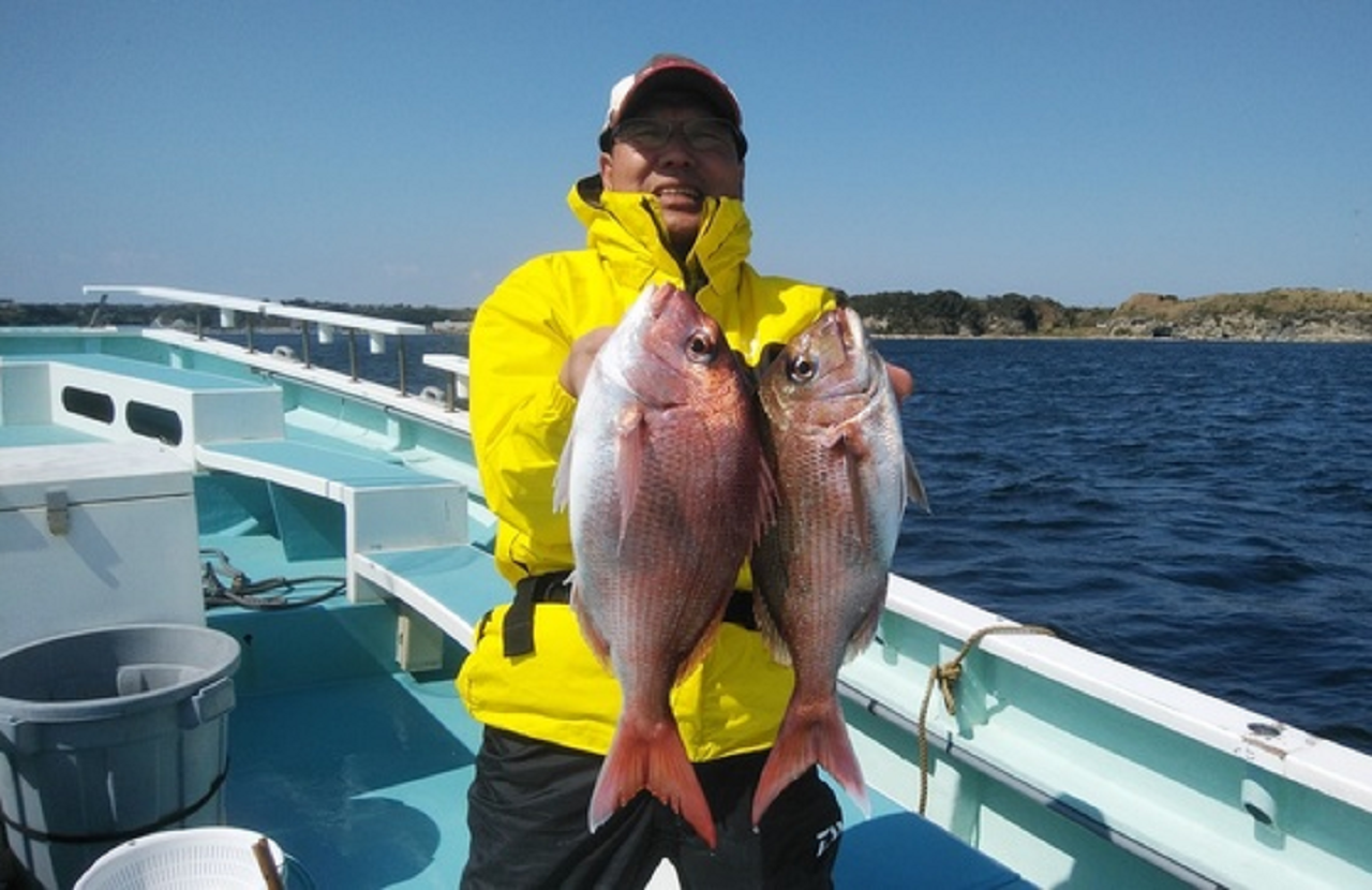 【釣果速報】桜鯛好調！3kgオーバーの大物釣れた！春の大物釣りは神奈川県伝五郎丸で！