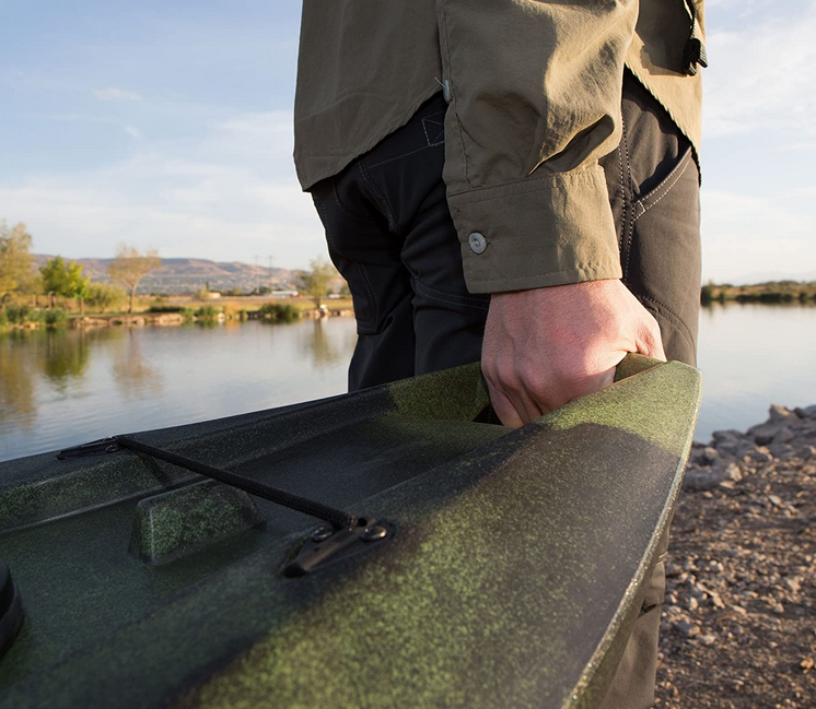 カヤックのアップ写真