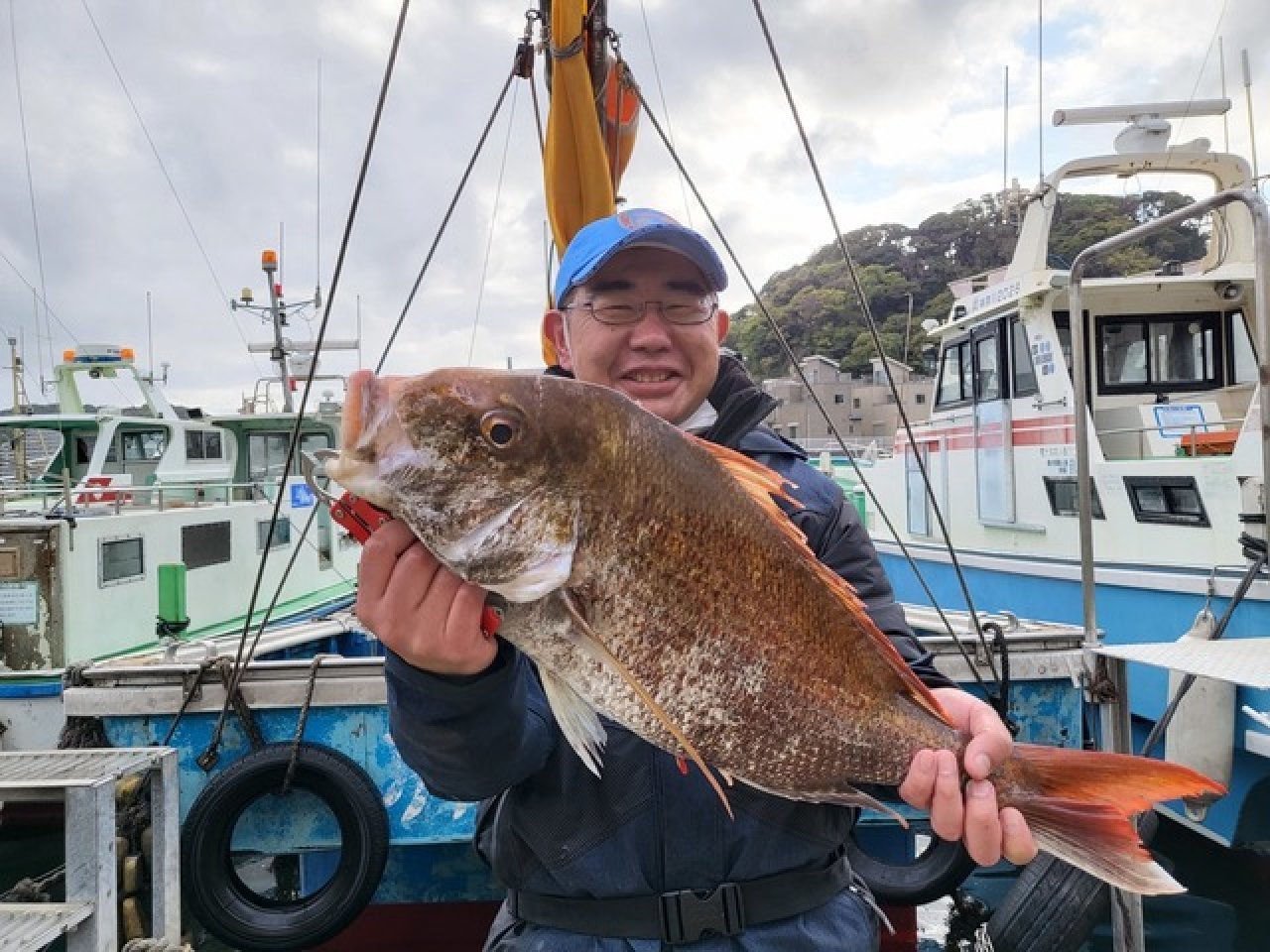 【釣果速報】神奈川県房丸で3.1kgの良型マダイをゲット！今後の釣行も期待大！