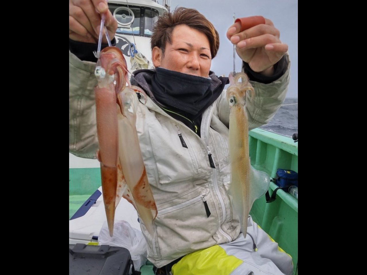 【釣果速報】茨城県仙昇丸で50cmのパラソルヤリイカを確保！高級イカは釣りも食味もやみつきになること間違いなし！