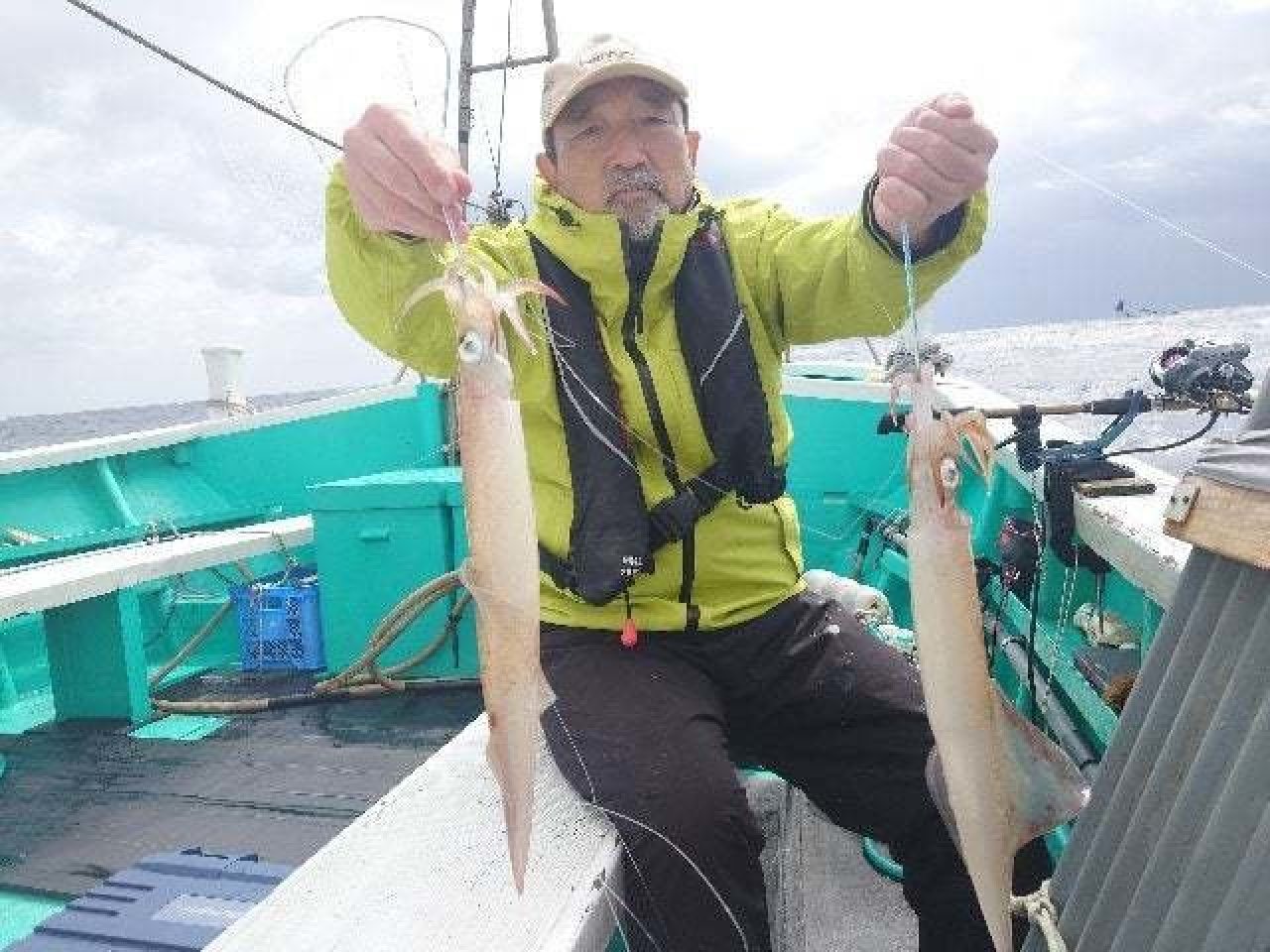 【釣果速報】千葉県利永丸でMAX50cmの胴長ヤリイカ確保！ビッグサイズの高級イカを今こそ狙いに行こう！