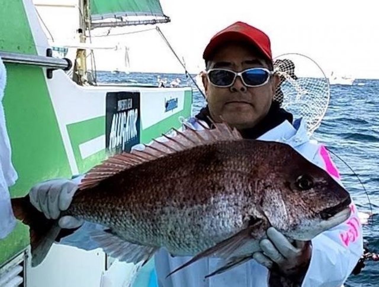 【釣果速報】神奈川県あまさけや丸で4.2kgの特大マダイ上がる！カンパチ・ワラサ・アジなどお土産もバッチリ！いろいろな魚との出会いを楽しみたい人は即予約を！