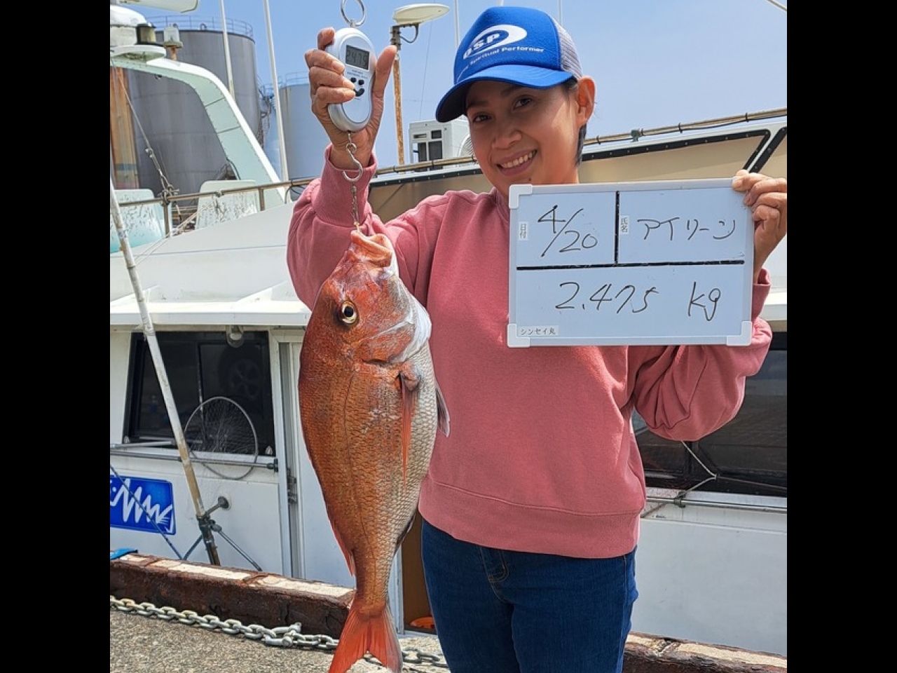 【釣果速報】静岡県SHINSEIMARUで3.9kgマダイ出た!超大物が見込める乗っ込みマダイはまだまだこれから!